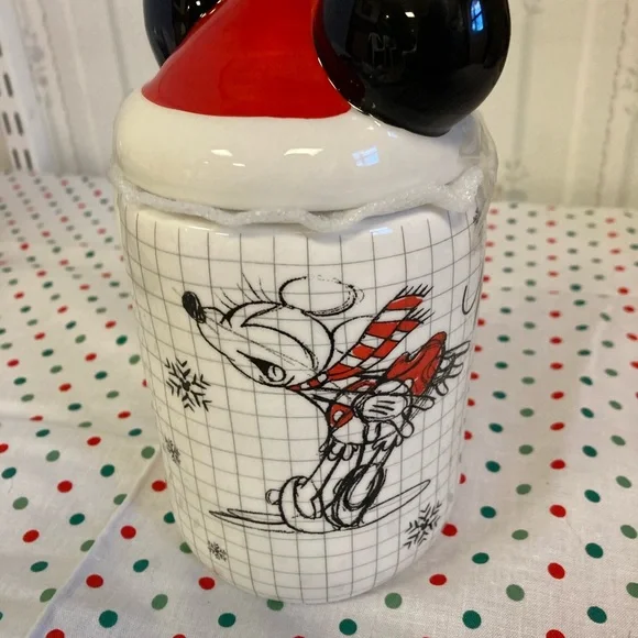 NIW Disney Mickey And Minnie Mouse Hat Topper Mug - Picture 1 of 9